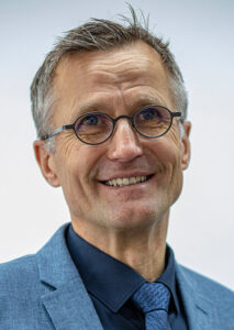 Porträt von Jürgen Herrmann, Schulleiter der KSS